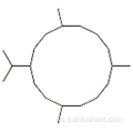 Ciclotetradecano, 1,7,11-trimetil-4- (1-metiletil) CAS 1786-12-5